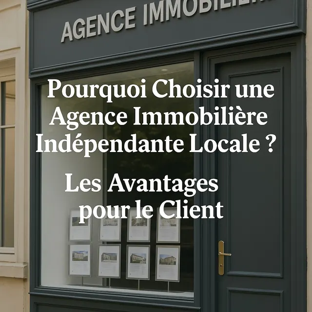 5 bonnes raisons de choisir une agence immobilière indépendante à Saint-Médard-en-Jalles
