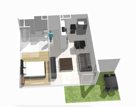 Saint Médard en Jalles  – Appartement 2 pièces