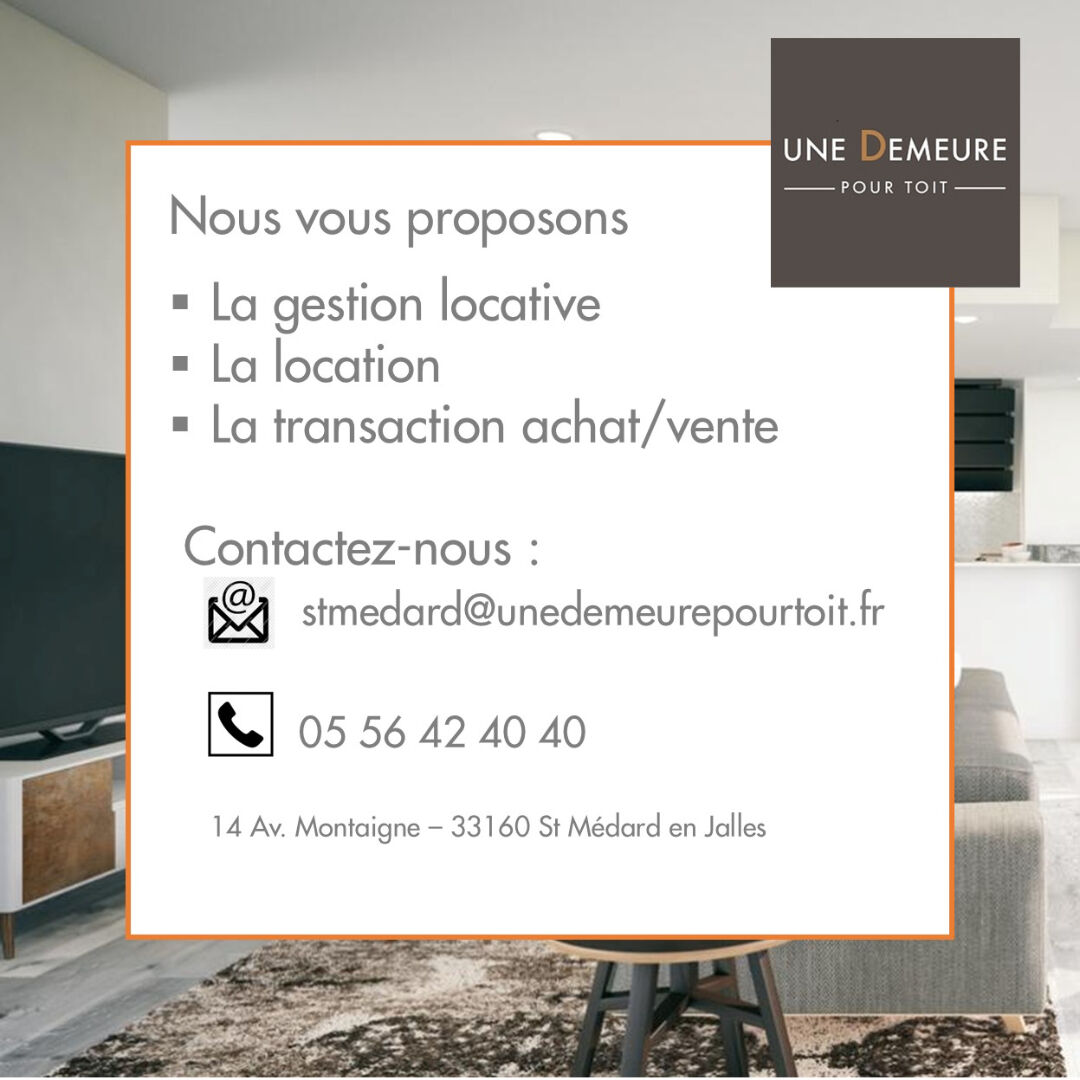 Appartement Saint Medard En Jalles 4 pièce(s)