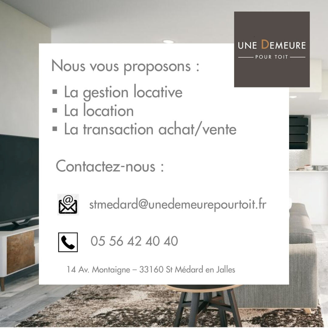 Saint-Médard-en-Jalles ? 4 chambres avec piscine